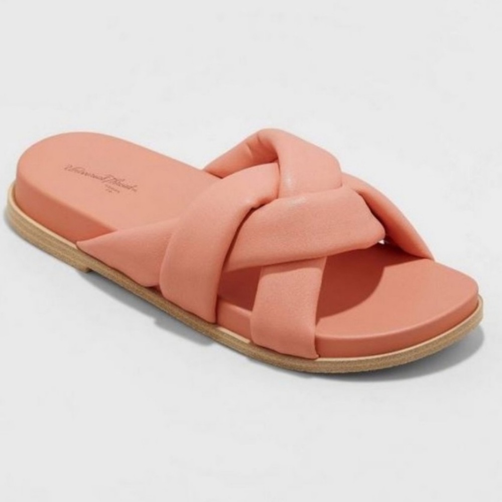 Universal Thread Women's Cosette Padded Slide Sandals